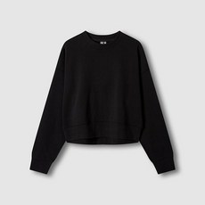 JAJU 여 크롭 스웨트 셔츠 J115401012099 650409