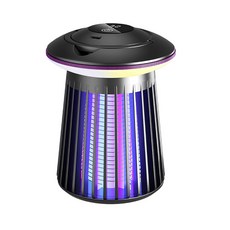 무소음 휴대용 퇴치기 캠핑 집안 완벽방어 스마트 모기퇴치기 무선 완전박멸 모기퇴치기 벌레퇴치기 해충퇴치기 포충기 여름 디자인 감각 모기 퇴치, BG-012(블랙)