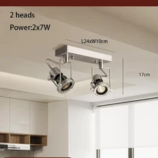 LED 벽 램프 노란색 동굴 돌 스포트라이트 욕실 거울 캐비닛 표면 장착 홈 조명 2 3, 01 2 heads, 03 4000K