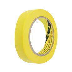 3M 종이 마스킹테이프 노란색 24mm x 40M, 1개