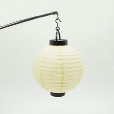 중국 홍등 선술집 야시장 일식등 중식당 인테리어 장식, 1개, 세트 베이지 손잡이 태슬 접착식 후크 포함