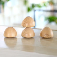 1pcs 큰 크기 c40/1zpresso/kingrinder K4/k6/k2 mavo 수동 그라인더 나무 공 손잡이 부품 54mm, 02 밝은 노란색