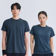 빅터 남성 여성 반팔 티셔츠 VT25ATS003M VT25ATS003F CH