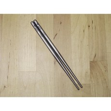 Keith 鎧斯鈦 超輕高硬度純鈦短方筷 (11g), 1個, Ti5625(19CM)/不含套管