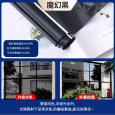 玻璃隔熱膜 單向透視防曬 居家窗貼膜 隔熱膜, 1個