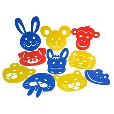 디케이원 어린이미술 미술놀이 디오메 스텐실 (자이언트 마스크)