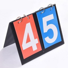 점수판 스포츠용품 스코어보드 야외 경기 한자리 축구 50006ea 1(ea)