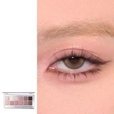 酵色joocyee 十二色眼影盤 低飽和氛圍感 新手必備 通勤上課日常妝, 07粉霧嶼（粉棕美學 ), 1個