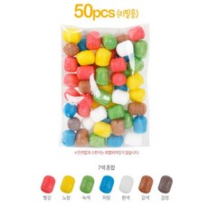 (PL) 플레이콘 리필 50p (7색혼합), 상세페이지 참조, 상세페이지 참조