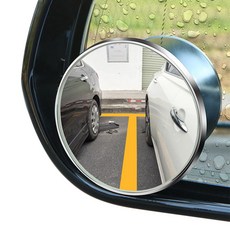 벤투로스 자국없는 2세대 탈부착 흡착식 사이드미러보조거울 자동차 사각지대 주차 보조 백미러 2P 1세트, 전차종, 1개