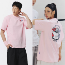 [빅터] 남성 여성 티셔츠 반팔 VT25CTO204U