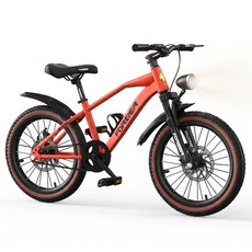 자로 오로라 주니어 자전거 초등학생 저학년 18 20인치 등하교용 경량 알루미늄 MTB, 오렌지-일반 스포크 휠 18인치, 1개, 130cm