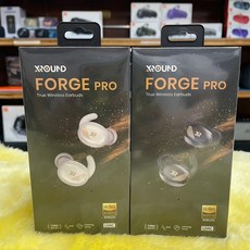 XROUND FORGE PRO 真無線藍牙耳機 智慧降噪 Hi-Res Audio LDAC, 雪銅白