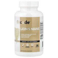 핏코드 노루궁뎅이버섯 베지 캡슐 60정(캡슐 1정당 500mg) FCD-02860, 핏코드 fitcode, 노루궁뎅이버섯, 베지 캡슐 60, 1개, 60정