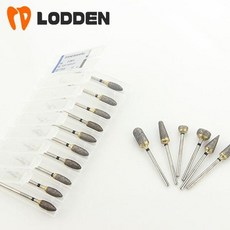 완전 소결 화물차차선이탈장치 버 미세 적색 링 치과 실험실 사용 연삭 도구 매우 내구성 있는 5 개, 5pcs  C050F