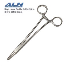 ALN 메이요 니들홀더 (메이요지침기/18/20cm/ Mayo Hegar Needleholder), 메이요 니들홀더 20cm, 1개