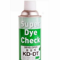 현상액 다이체크 검사액 450ml 녹색 6개 비파괴검사 탐상액