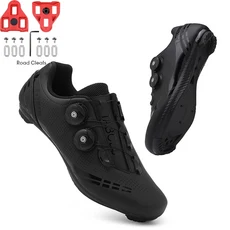 스포츠 스피드 자전거 신발 산악 플랫 도로 사이클링, 41, 5. mountain lock shoes, 1개