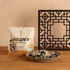 오트릿 귀리김부각 당류 0% 귀리과자 김스낵, 1개, 30g
