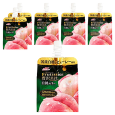 MARUHA NICHIRO Fruitsier 奢華果汁 白桃 袋裝, 6個