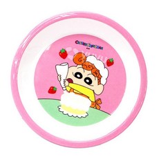 짱구는못말려 원형접시 17cm, 1개