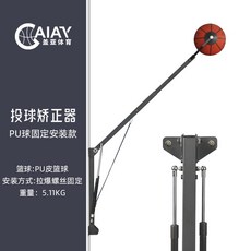 농구 훈련장비 3점슛 훈련기 리턴 장착형 기구 슈팅 리턴기 5호공 고정, A. 고무볼 고정형, 1개