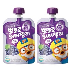 팔도 뽀로로 워터젤리 포도, 120ml, 40개