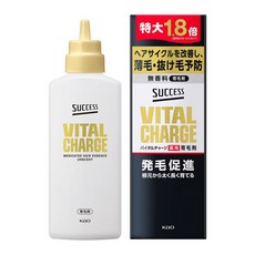 【Amazon.co.jp 한정】 성공 바이탈 차지 약용 육모제 360ml 특대 약 1.8배 [의약 부외품] 독자적인 유효 성분 정품 보증 일본직구 サクセス 일본 직배송, 1개