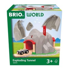 BRIO 다이너마이트 터널 36044 (탈것 세트 정경 파츠 터널 3세, 1개