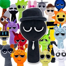 스프런키 sprunki 인형 S25114, 1개, 실크햇블랙, 22cm