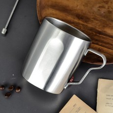 이중 진공 스텐 보온 보냉 머그컵, 메탈머그컵 470ml 1개, 2개