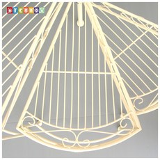 DecoBox 鄉村風米白螺旋花架 三層旋轉展示架, 詳見包裝, 詳見包裝