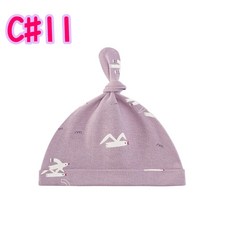 純棉新生兒帽/兒童帽/新生兒胎帽，柔軟舒適，0-6個月寶寶適用