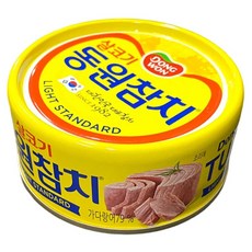 Dongwon 鰹魚罐頭 經典原味 Light Standard, 1個, 原味（150g)