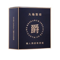 丸龜製套 職人潤感尊爵保險套 水感型, 1個, 6個裝