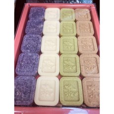 名產-綠豆糕（全素）/綜合四季糕, 1個, 綜合四季糕（易碎）