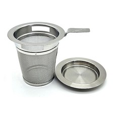 손잡이 스트레이너 75mm 받침포함 차거름망 스텐차망CZX, 1개, 1ml, 단일