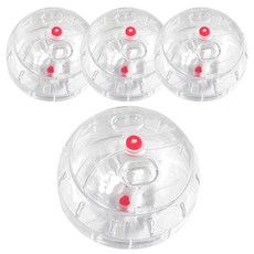 펫존 A5-605 스마트케이지 햄스터 피트니스 볼 13Cm*4개 (색상랜덤), 단품