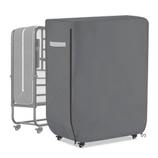 ECLATIS Roasivi Rollaway 침대 커버 튼튼한 간편 방수 범용 접이식 보관 지퍼 포함 방진 프로텍터 길이 99.9cm39인치 x 너비 38.1cm15인치 높