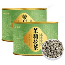 말리화차 자스민 용주차 화초차 헝현 말리향주 녹차 총200g, 2개, 1개입, 100g