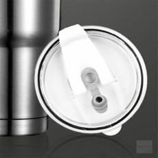 HappyJanuary 투명 텀블러 뚜껑 머그컵뚜껑, 30oz