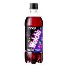과즙탄산음료 농심 웰치스 제로 포도 500ml 펫 x 24, 1개
