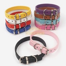 부루샵 애완용 목줄 애견목걸이 강아지목줄이름표, 파랑