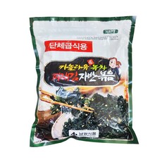 남광 단체급식용 카놀라유녹차 파래김자반 볶음 500g, 1개