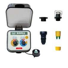 育材 開心田園樂WiFi自動澆水定時器 手機App遠端控制 雨天延遲 低水壓適用 大流量 台灣製造A113W, 電池式, 1個