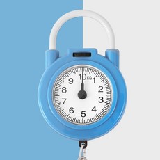 10kg시장저울 미니휴대용저울 경매장 가게저울, 블루