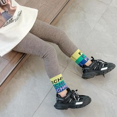 女童 加絨打底褲 秋冬款
