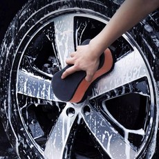 納米洗車海綿 高密度蜂窩珊瑚吸水海綿塊 汽車清潔工具, 1個, ELC1個裝納米深度清潔