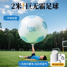 哆哆購 戶外充氣大足球 兒童室外玩具 親子互動 草地沙灘巨型球 幼兒園專用, 充氣小黑球,充滿大小款60cm【無氣泵】, 1個
