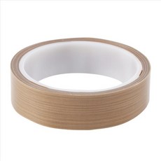 진공 실러 기계 손 및 임펄스 실러 용 PTFE 테이프/PTFE 테이프 (1 인치 x 33 피트), 밝은 갈색